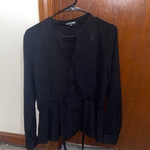Black Long Sleeve Blouse